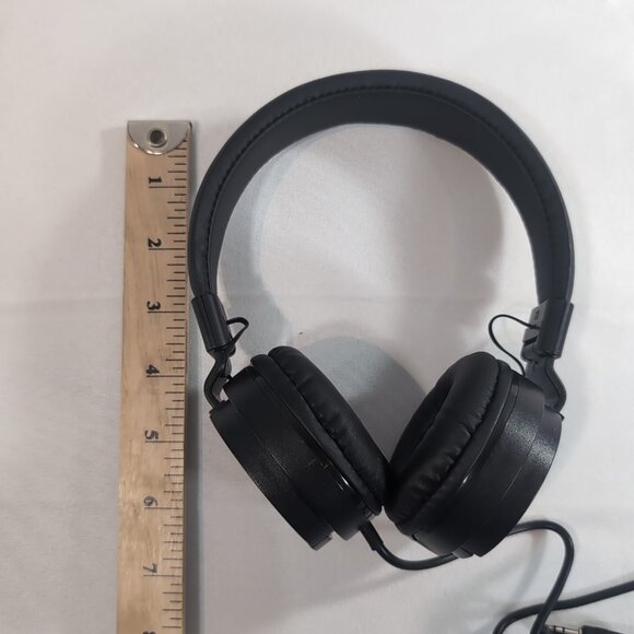 Rock Jam Wired  Adjustable Headphones Rockjam Keyboard Piano Music Black TESTED - Picture 11 of 11